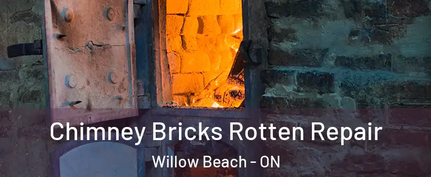  Chimney Bricks Rotten Repair Willow Beach - ON