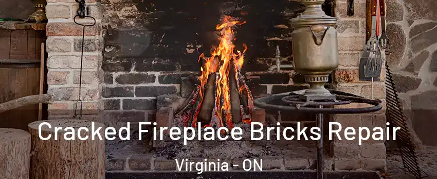  Cracked Fireplace Bricks Repair Virginia - ON