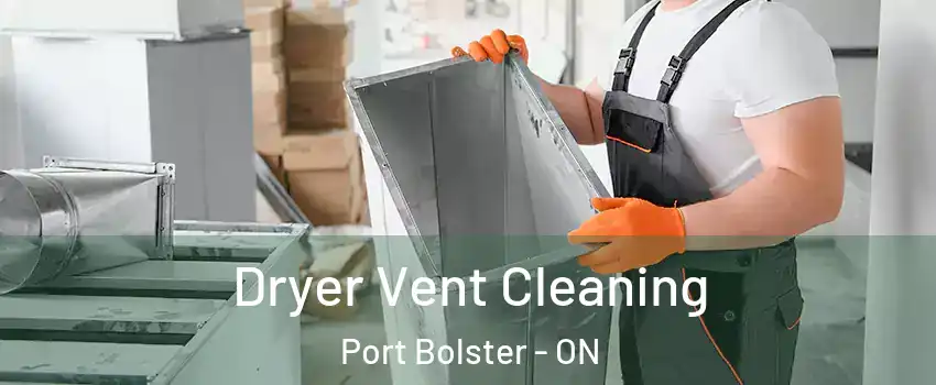  Dryer Vent Cleaning Port Bolster - ON
