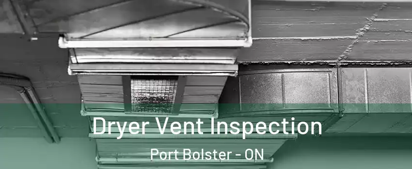  Dryer Vent Inspection Port Bolster - ON