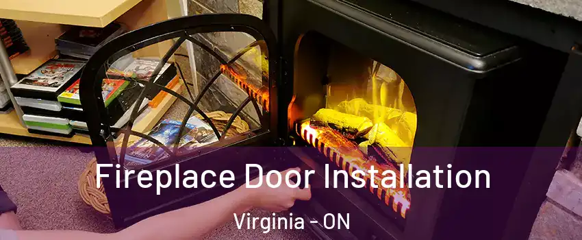  Fireplace Door Installation Virginia - ON