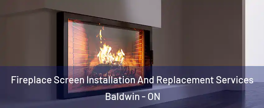 Fireplace Screen Installation And Replacement Services Baldwin - ON