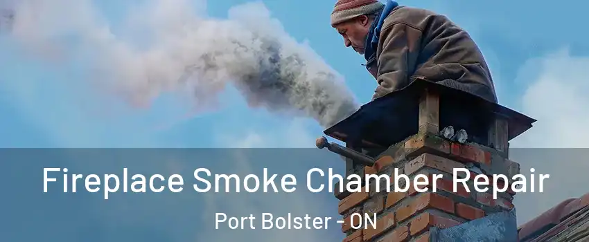  Fireplace Smoke Chamber Repair Port Bolster - ON