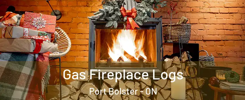  Gas Fireplace Logs Port Bolster - ON