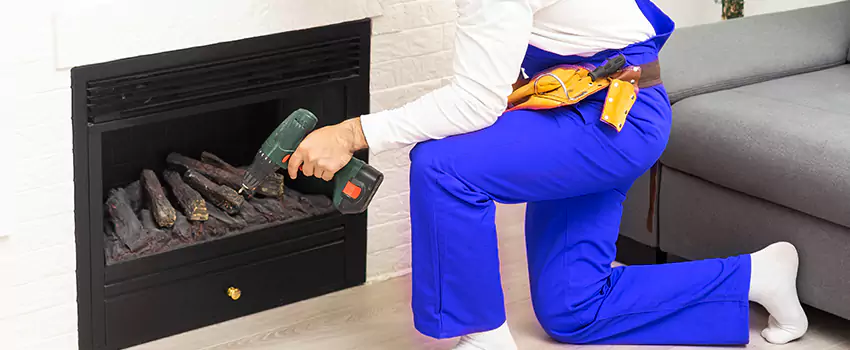 B-Vent Gas Fireplace Installation in Baldwin, ON