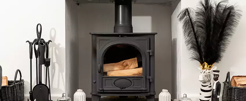 Thelin Hearth Products Providence Pellet Insert Fireplace Installation in Baldwin, ON