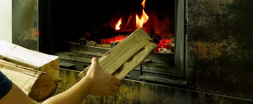 Wood Stove Heat Resistant Wall Repair in Virginia, Ontario