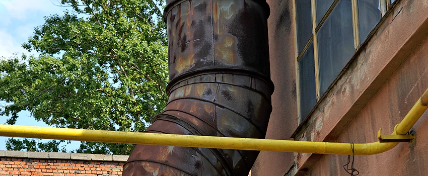 Lightning Protection Installation System for Industrial Chimneys in Sutton, Ontario