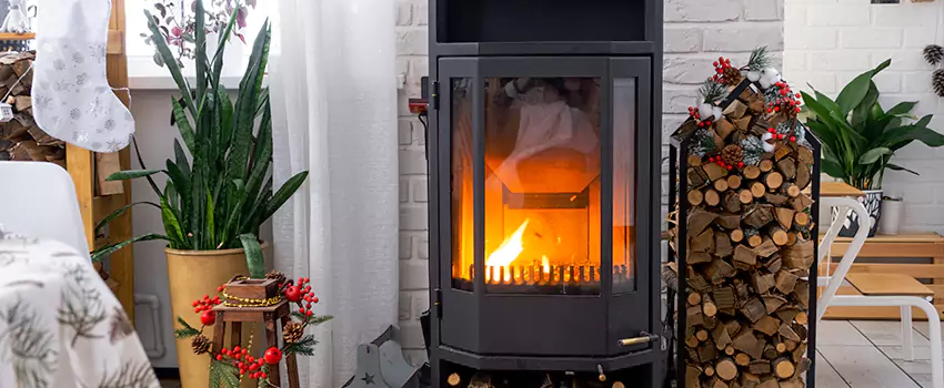 Thelin Hearth Products Direct Vent Gas Stove Fireplace Inspection in Baldwin, ON