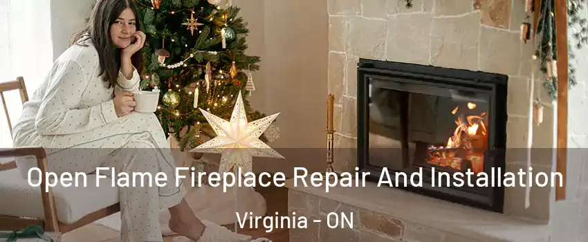  Open Flame Fireplace Repair And Installation Virginia - ON